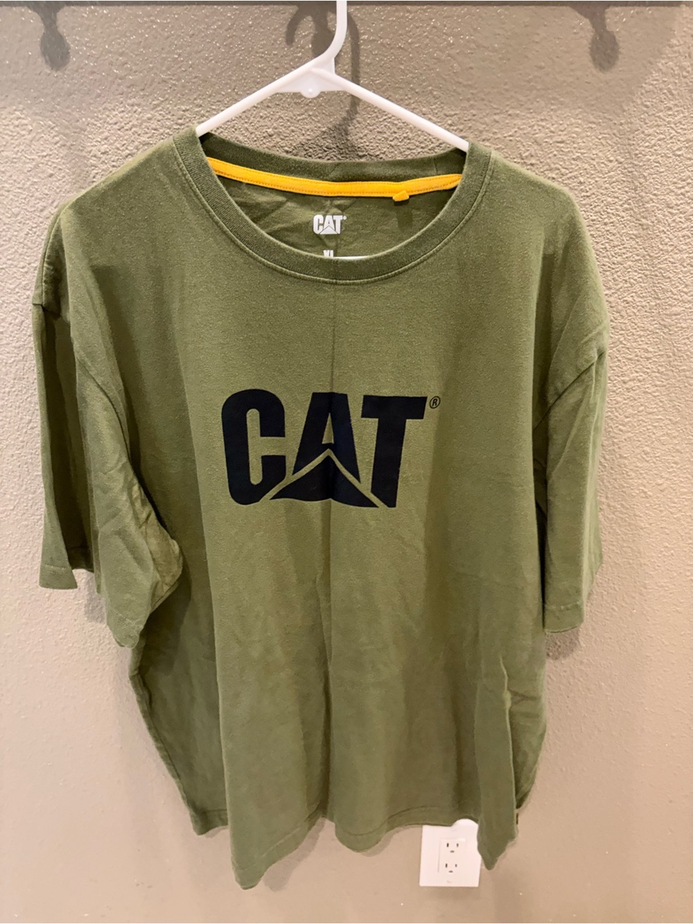 Olive Green Logo T-Shirt for Pets Cat